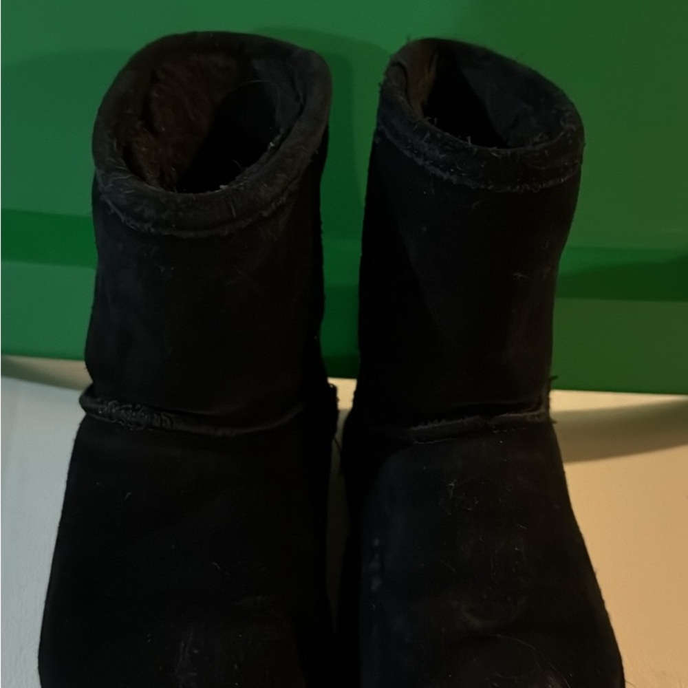 Toddler Girls Black Bearpaw Boots